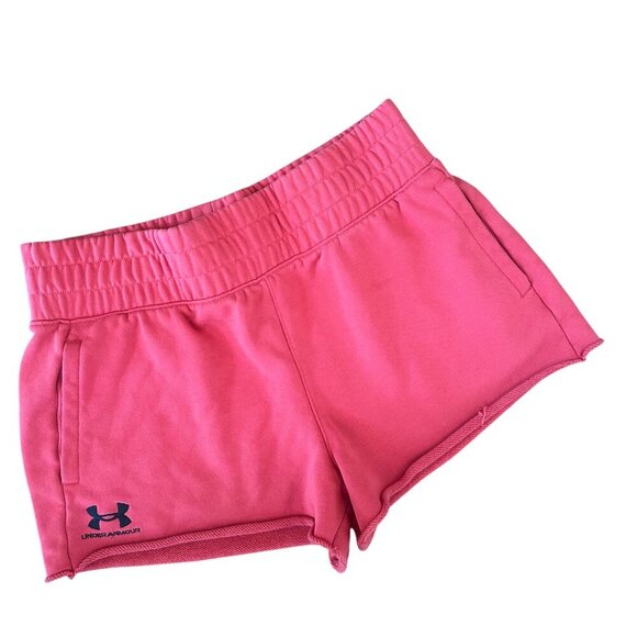 Under Armour Pink Athletic Shorts - Picture 1 of 10